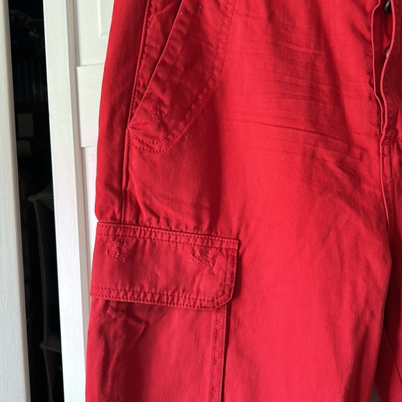 One Teaspoon Cargo Motion Pants Red 28 New - Picture 6 of 11